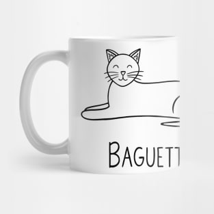 Baguette (black) Mug